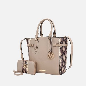 MKF Collection Joelle Tote bag with matching Wallet by Mia K - 1 of 3