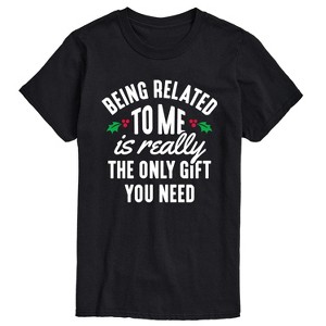 Men's - Instant Message - Being Related to Me Short Sleeve Graphic T-Shirt - 1 of 4
