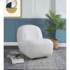 NicBex Teddy Swivel Accent Chair,Upholstered Swivel Living Room Chairs with High Back,Cozy Armless Chair,Accent Chairs for Living Room - 2 of 4