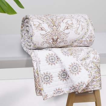 Cosima Medallion Quilted Throw - Villa Lugano by Levtex Home