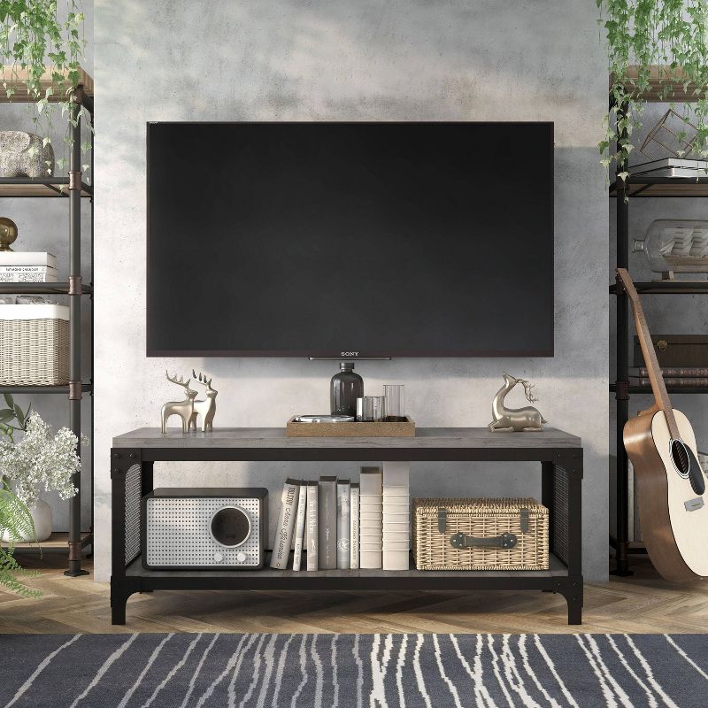 24/7 Shop At Home Mendenian TV Stand for TVs up to 55  ", 6 of 12