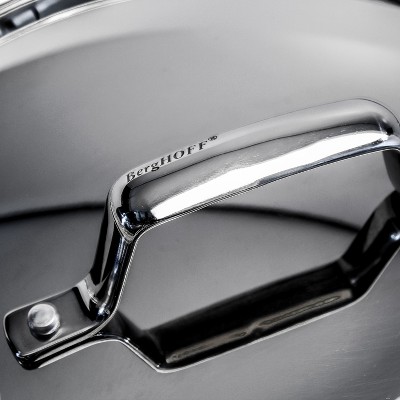 Professional 9.5" Stainless Steel Stockpot with Basket Insert, 8qt