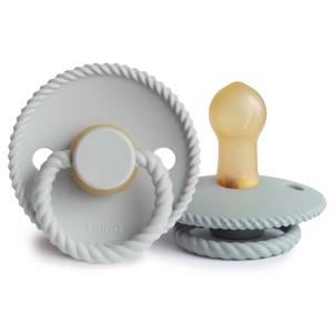 FRIGG Rope Natural Rubber Pacifier 2-Pack - 1 of 4