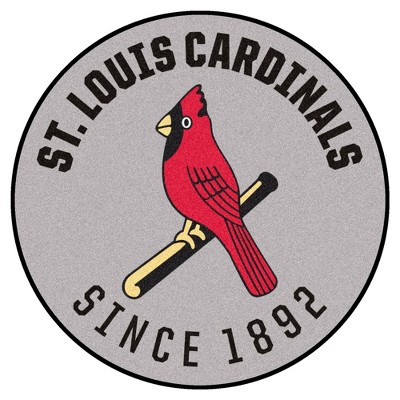 MLB St. Louis Cardinals 27"x27" 1930 Retro Collection Roundel Rug