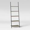 72" Loring 5 Shelf Leaning Bookshelf - Threshold™ - 4 of 4