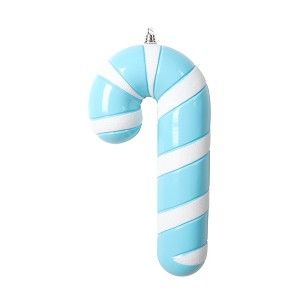 Vickerman 11" Enamel Candy Cane Ornament - 1 of 1