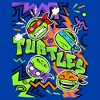 Men's Teenage Mutant Ninja Turtles Retro Funny Faces T-Shirt - image 2 of 4