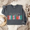 Simply Sage Market Women's Graphic Sweatshirt Merry Christmas Distressed - 3 of 4