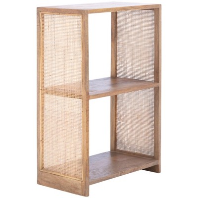Phoenix Natural Mango Wood 2-Shelf Etagere