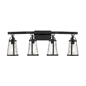 Savoy House Albany 4 - Light Vanity in  Black - 1 of 4