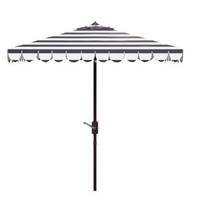 Vienna 7.5 Ft Square Crank Umbrella - PAT8411 - Safavieh - 1 of 4