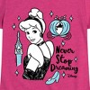 Girls' - Disney - Never Stop Dreaming Fitted Short Sleeve Graphic T-Shirt - 2 of 4