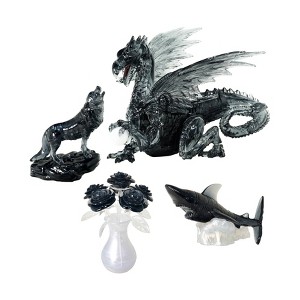 AreYouGame.com Black Magic Collection 179pc 3D Crystal Puzzle - 1 of 4