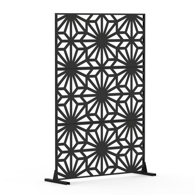 Outdoor Screens, Panel With Bolt, Panel, Bracket, Free Standing, Rust Proof And Waterproof Galvanized Steel Decorative Screen