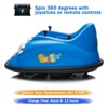 12V Electric Bumper Car for Kids, Ride-On Toy with Remote Control, 360¡ã Spin, LED Lights, 2-Speed, Music for Toddlers - 3 of 4