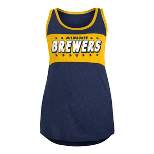 Mlb Milwaukee Brewers Men's Short Sleeve V-neck Jersey - S : Target