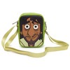 Disney Bag, Crossbody, Encanto Bruno Character Face Close Up with Glow in the Dark Eyes, Green, Vegan Leather - 4 of 4