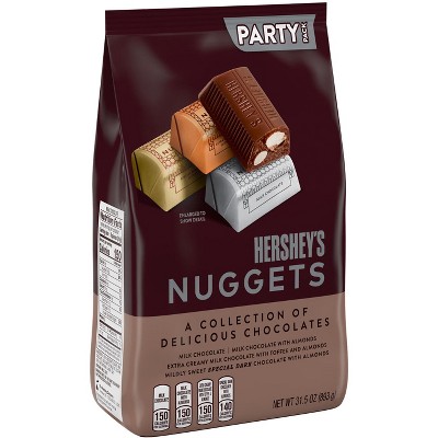 Hershey's Nuggets Assorted Chocolate Candy Mix - 31.5oz : Target