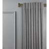 Linen Avenue End Cap Single and Double Window Curtain Rod Set - 3 of 4