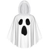 Joyfy Pumpkin Cape Halloween Costume for Adult  White Ghost Cape Costume for Halloween Dress Up Party - 4 of 4