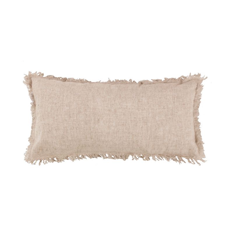 Linen Fringe Pillow - Levtex Home, 1 of 4
