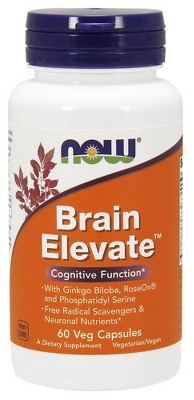 Brain Elevate by Now Foods  -  60 VegCap