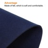 Unique Bargains Office Smooth Surface Dual Side Felt Desk Protector - 3 of 4