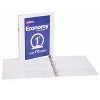 Avery® Economy View Binder, 1" Round Rings, 175-Sheet Capacity, White, Pack of 2 - 2 of 3