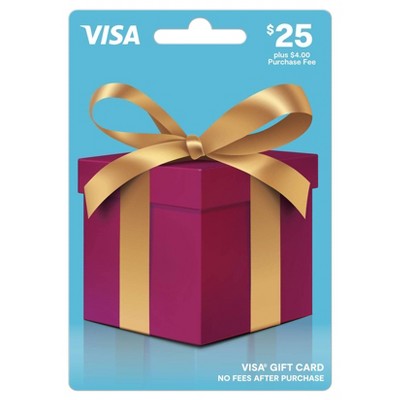 Visa Gift Card - $25 + 4 Fee