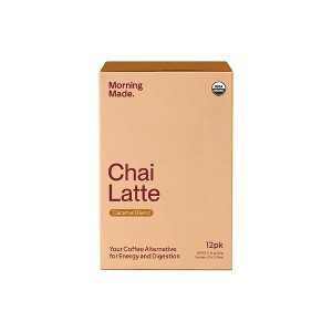 Morning Made Caramel Blend Chai Latte - 2.16oz/12ct - 1 of 4