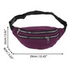 Unique Bargains Stylish Waterproof & Abrasion-Resistant Sports Waist Bag 1 Pc - 3 of 4