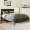 Sapphtopaz Bed Frame with Headboard Wood Platform Bed Mattress Foundation with Slat Support, No Box Spring Needed, Easy Assembly - 4 of 4