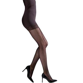 Hanes Premium Women's Perfect Leg Boost Cellulite Smoothing Tights - Jet  Black S : Target