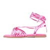 Fashion To Figure Women's Daria Strappy Flat Sandal - Wide Width - image 2 of 4