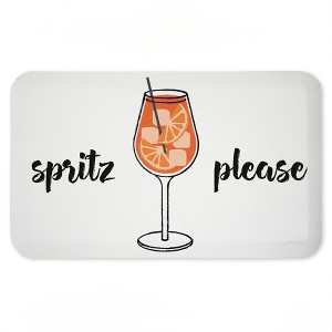 Stupell Industries Spritz Please Kitchen Printed Anti-Fatigue Floor Mat, design by Lil' Rue, 30"x18" - 1 of 4