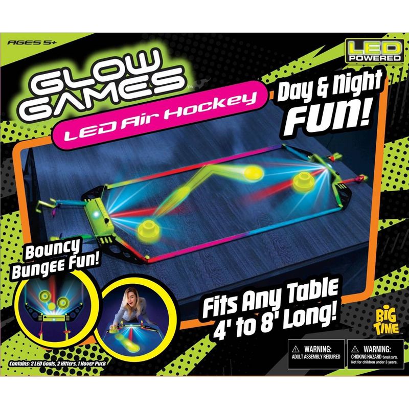 Glow Games Table Air Hockey, 1 of 7