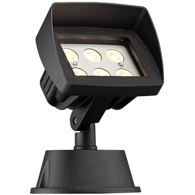 Super Duty Eastham 8" High Black LED Landscape Flood Light
