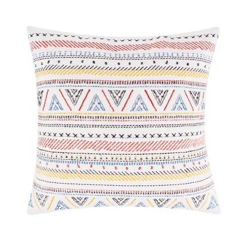 Levtex Home Mills Grey Medallion Pillow