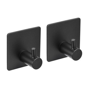 Unique Bargains 304 Waterproof Bathroom Kitchen Self Adhesive Hooks and Hangers - 1 of 4