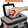 OPUX Soft Cooler Bag, Insulated Collapsible Lunch Tote for Men Work Camping Travel Beach, Portable Leakproof Large Box - 3 of 4