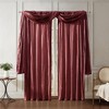 Elrene Athena Faux Silk Window Curtain and Scarf Set - Elrene Home Fashions - 2 of 4