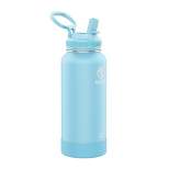 Takeya Actives 32oz Stainless Steel Water Bottle with Straw Lid - Ice Blue