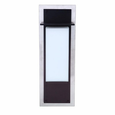 Craftmade Lighting Heights 1 - Light Wall Light in  Stainless Steel/Midnight