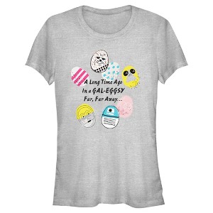 Juniors Womens Star Wars Easter In a Gal-eggsy Far, Far Away T-Shirt - 1 of 4