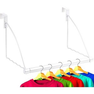 Hold N' Storage - Over the Door Rack Hanger for Clothes - 1 of 4