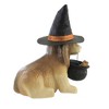 Bethany Lowe Designs 14.0 Inch Trick Or Treat Dog Witches Hat Brew Pot Figurines - 3 of 3