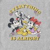Men's Mickey & Friends Everything Is Alright Crew T-Shirt - 2 of 4