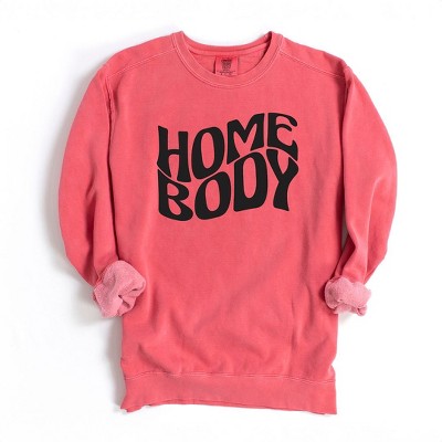 Simply Sage Market Women's  Garment Dyed Graphic Sweatshirt Homebody Wavy