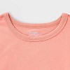 Kids' 2pk Adaptive Long Sleeve Bodysuit with Abdominal Access - Cat & Jack™ Burgundy/Coral Pink - 3 of 4