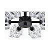 Elegant Lighting Lyra 14 inch Flush Mount in Black - 4 of 4